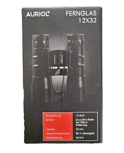 Auriol Zoom Fernglas 10x32 Feldstecher Jagdfernglas Dienstglas voll vergütet - Bild 1 von 6