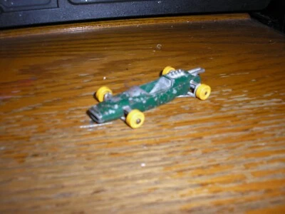 Vintage Rough Matchbox Lotus Indy Race Car Green Free SHIPPING - Image 1 of 4