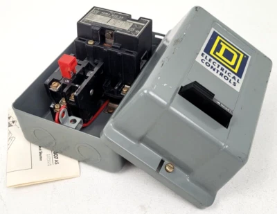8536AG1 Cuadrado D NEMA Talla 00 Arrancador Cerrado Bobina 2450V *OPCIÓN AL DÍA SIGUIENTE* NUEVO Foto 1 de 4