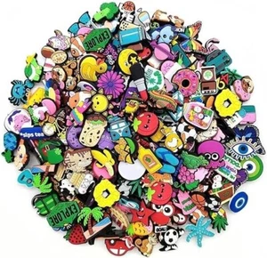 Lot of 25/50/100 Random Charms for Crocs/Bracelets - Picture 1 of 7