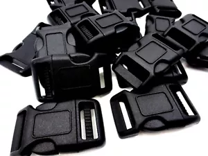 Backpack Strap Buckle Fits 25mm, 1" Wide Strap Webbing, Durable! Free Shipping! - Picture 1 of 12