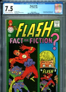 Flash #179 (DC, 1968) CGC Certified 7.5 - Picture 1 of 3