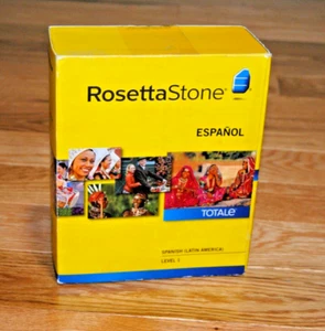 Rosetta Stone Spanish Latin America Level 1 Espanol Language Learning Version 4 - Picture 1 of 15
