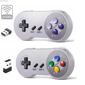 Wired/ Wireless SNES USB Controller For Windows 7 810 PC MAC Linux Raspberry Pi - Picture 1 of 88