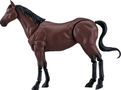 figma 597a Wild Horse (Bay) Painted plastic non-scale 190mm Figure ‎M06877 NEW - Image 1 of 4