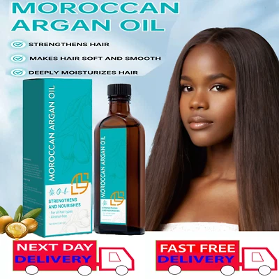 LADYBLACK Moroccan Argan Oil for Moisturise & Nourish Hair Strengthen& Hair Growth 100ml