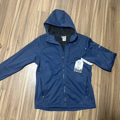 Men’s Avalanche Weather Shield Hooded Soft Shell Jacket Blu, Size Small - Image 1 of 4