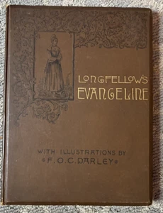 Longfellow's Evangeline With Illustrations By F.O.C. Darley 1886 - Picture 1 of 12