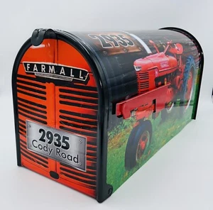 Tractors, Farm mailbox, Personalized Gift for dad, Gift for Grandparents - Picture 1 of 14