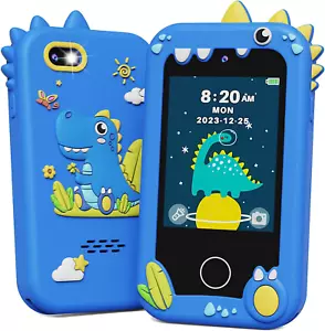 Kids Smart Phone Toys, Touchscreen HD Dual Camera Cell Phone for Kids, Birthday - Picture 1 of 12