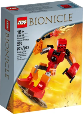 NUEVO LEGO BIONICLE TAHU y TAKUA Set 40581 Promo GWP SELLADO NISB Foto 1 de 2