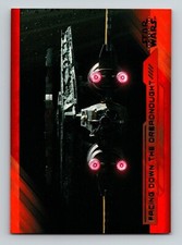 2018 Star Wars The Last Jedi Series 2 #4 Facing Down the Dreadnought RED /199