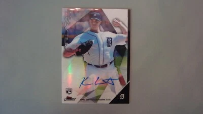 2015 Topps Finest Kyle Lobstein Autograph Detroit Tigers - Image 1 of 4