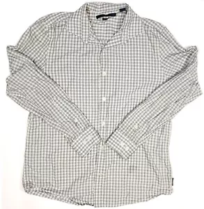 Camisa para hombre Perry Ellis manga larga a cuadros multicolor talla grande - Imagen 1 de 11