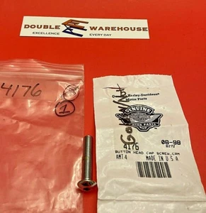 NOS OEM Harley Davidson 4176 Hex Socket Button Head Screw 5/16"-24 x 1-1/2" - Picture 1 of 1