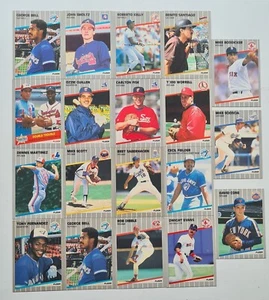 1989 Fleer Baseball - Lot of 19 cards BELL SMOLTZ FISK - Picture 1 of 2
