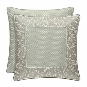 J. Queen New York Monticello European Pillow Sham in Sage - Picture 1 of 3