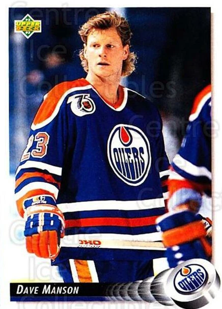 1992-93 Upper Deck #84 Dave Manson - Image 1 of 1