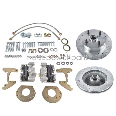 For 1960-1965 Ford Falcon Six Cylinder 4 Lug Power Front Disc Brake Conversion - Image 1 of 4