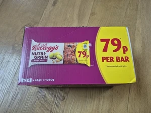 24 x 45g Kellogg's Nutri Grain Cereal Bars Bakes Raisin BB 06/25 - Picture 1 of 4