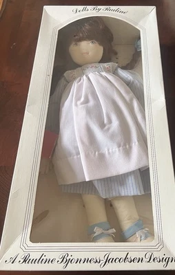 Muñecas vintage de Pauline muñeca de tela en caja con etiqueta coleccionable Foto 1 de 4