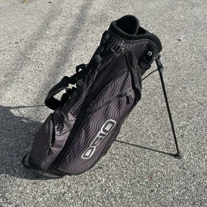 OGIO Stand Golf Bag Woode System 7 Way Divider Black & White - Picture 1 of 6