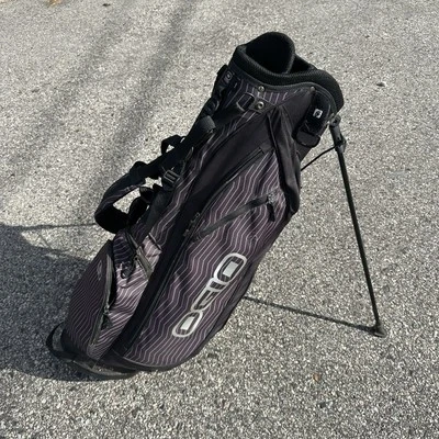 OGIO Stand Golf Bag Woode System 7 Way Divider Black & White - Image 1 of 4