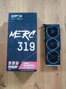 XFX Speedster MERC 319 Radeon RX 6950 XT Black Gaming, 16GB GDDR6, HDMI, 3x DP - Afbeelding 1 van 4