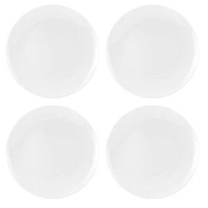 Royal Worcester Serendipity White Set of 4 Coupe Plates 20cm - Picture 1 of 2