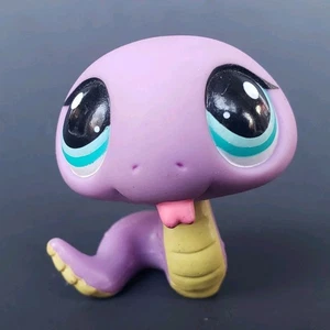 Original Hasbro Littlest Pet Shop LPS #1828 lila Schlange  - Bild 1 von 4