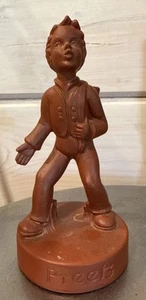 RED CLAY CERAMIC SIGNED GOEBEL # 19002-12 (Pree 13) different Hummel - Picture 1 of 8