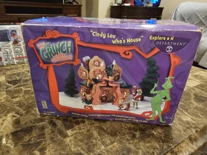 DEPT 56 HOW The GRINCH STOLE CHRISTMAS CINDY LOU WHO'S HOUSE Explore A New World - Bild 1 von 20