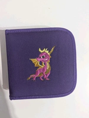 Spyro the Dragon CD Game Holder Wallet Case for PlayStation 1 Official PS1 PS - Image 1 of 2