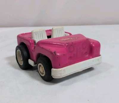 JEEP TONKA ROSA PEQUEÑO VINTAGE  Foto 1 de 4