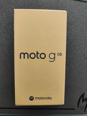 MOTOROLA MOTO G05 128GB ANDROID 4GB RAM DISPLAY 6.67" DUAL SIM DENIM BLUE ITALIA - Immagine 1 di 4