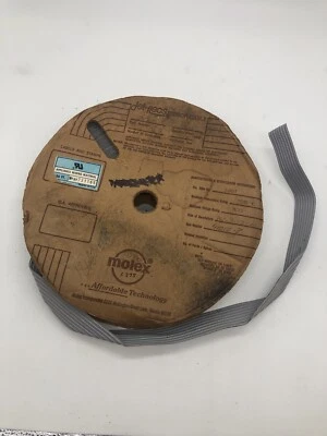 Molex APPLIANCE WIRING 8 Conductors Jet Flecs Ribbon Cable 18 AWG 100 Feet - Image 1 of 4