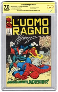 1972 MARVEL TEAM-UP #3 CBCS 7.0 3RD MORBIUS SIGNED BY CONNY & THOMAS RARE ITALY - Picture 1 of 4