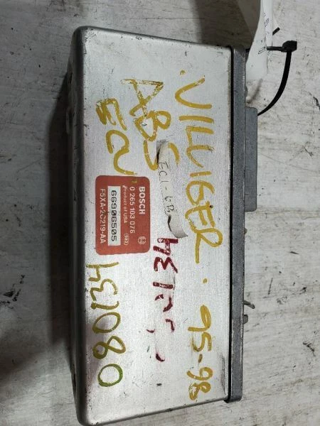 1995-1998, Mercury Villager, tablero central ABS, verde, tracción delantera, 3,0 L, PN - F5XA2C219AA Foto 1 de 3