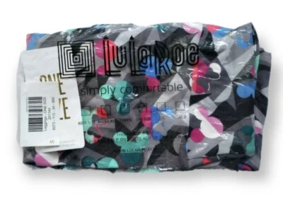 LuLaRoe Disney Mickey Minnie OS Leggings Rainbow Mouse en Gris Negro ¡NUEVO! Foto 1 de 3
