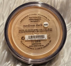bareMinerals ORIGINAL SPF15 Foundation 2g Choose Shade Click Lock Sealed - Picture 1 of 3