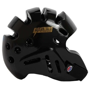 AWMA ProForce Lightning Sparring Head Guard Color Black, Size XXL(24.5"-25.5") - Picture 1 of 2
