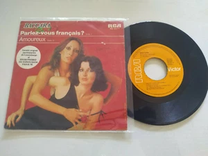 Baccara Parlez Vous Francais + Amoureux Eurovision 78 Single LP Vinilo 7" - Imagen 1 de 4