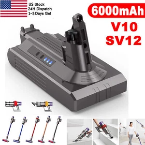 6000mAh Replace Battery for Dyson V10 Battery V10 Animal Absolute 969352-02 SV12 - Picture 1 of 13