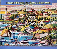 Mega Hometown Collection Flower Festival Heronim 1000 Piece Jigsaw Puzzle