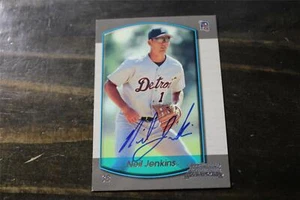 TARJETA AUTOGRAFIADA DE NEIL JENKINS TIGRES DETROIT - Imagen 1 de 1