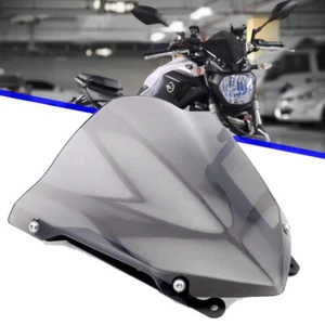 Guard Motorcycle Windscreen Windshield Wind Deflector For YAMAHA MT-07 FZ-07 - Picture 1 of 23