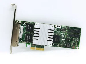 HP EXPI9404PTL NC364T Pro/1000 PT 4-Port Gigabit PCI-E Ethernet Server Adapter - Picture 1 of 8