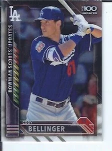 2016 Bowman Chrome Bowman Scout's Top 100 Updates Cody Bellinger #BSU-CB - Picture 1 of 1