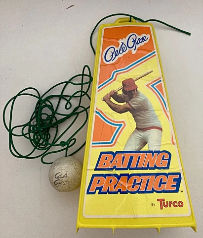 Pete Rose 1978 Batting Practice Baseball Game By Turco - no box Cover