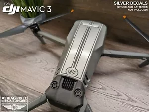DJI Mavic 3 Rennstreifen mit Akku-Aufkleber Nummer #1-3 Aufkleber Skin - Bild 1 von 22
